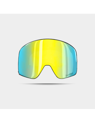 LENS PROJECTOR YELLOW PLASMA MIRROR